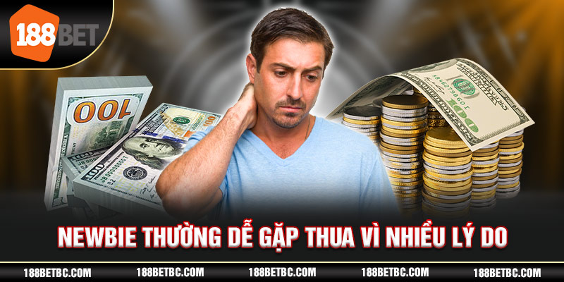 Newbie thường dễ gặp thua vì nhiều lý do